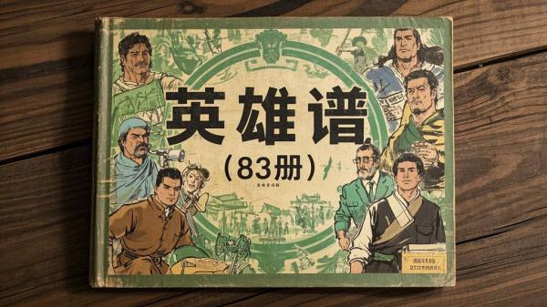 英雄谱连环画，满满童年回忆[原创]