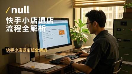 [原创]快手小店怎样申请退店？流程是什么？