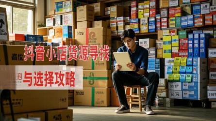[原创]开抖音小店怎么找货源？如何选择？