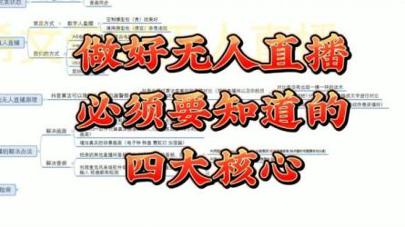 抖音美女无人直.播3.0防封玩法-课程-网盘资源分享