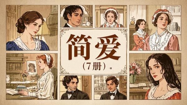 简爱连环画，勇敢追爱路[原创]