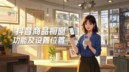 [原创]抖音怎么弄商品橱窗功能？橱窗设置在哪里找？