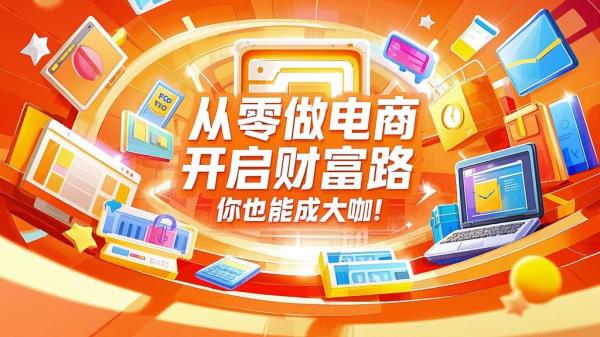 从零做电商，开启财富路，你也能成大咖！[原创]