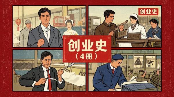 [原创]创业史（4册）[独家]