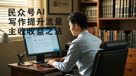 [原创]民众号ai写作怎样提升流量主收益？