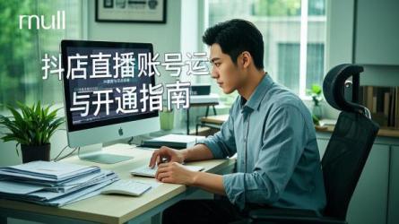 [原创]抖店怎么运营直播账号？抖店怎么开通直播？