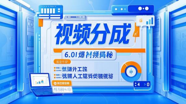 [原创]视频分成计划6.0，AI自动生成爆款视频，2分钟一条，小白易上手【揭秘】[吾爱独家]
