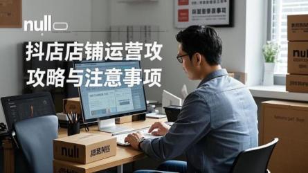 [原创]抖店店铺怎么运营？运营时注意什么？
