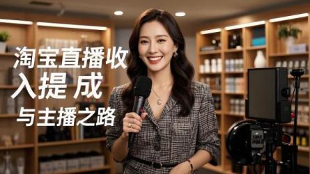[原创]淘宝直播收入提成多少？怎么做主播？