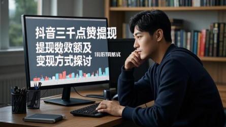 [原创]抖音点赞三千提现多少？抖音有哪些变现方式？