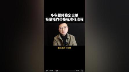 多多开店虚拟变现项目：入门到精通从小白到日收益1000-课程-网盘资源分享