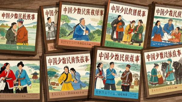 八册民族故事，满满儿时忆。[原创]