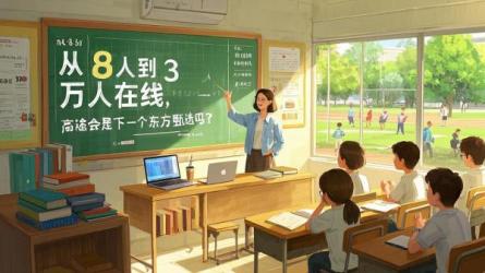 [原创]从8人到3万人在线高途会是下个东方甄选？