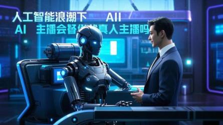 [原创]人工智能浪潮汹涌澎拜，AI主播未来会替换真人主播吗？