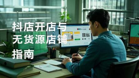 [原创]抖店怎么申请开店流程？抖店无货源店铺如何做？