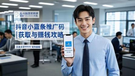 [原创]抖音小蓝条推广码怎么获得？如何接小蓝条任务赚钱？