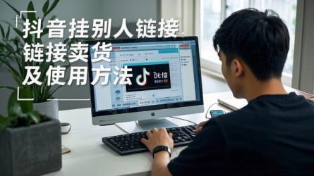 [原创]抖音怎样挂别人的链接卖货？链接带货的使用方法？