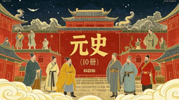 十册元史，带你品元朝。[原创]