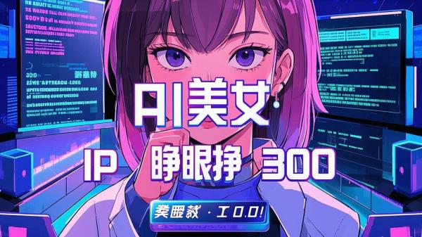 [原创]Ai美女ip玩法一睁眼已经挣了300手把手教学[吾爱独家]