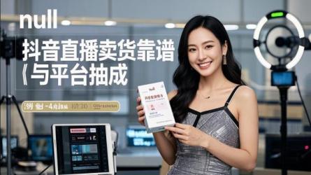 [原创]抖音直播卖货靠谱吗？平台抽成一般多少？