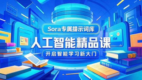 Sora专属提示词库，人工智能精品课，开启智能学习新大门。[原创]