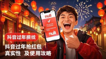 [原创]抖音过年抢红包是真的吗？抢到后咋用？