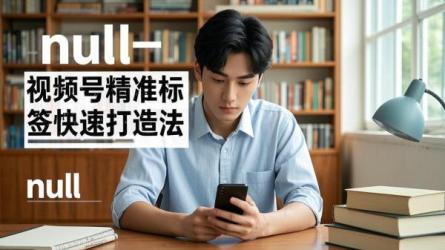 [原创]如何快速给视频号打上精准标签？