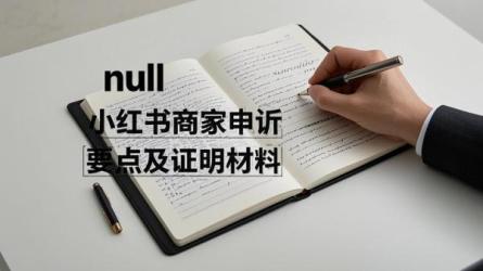 [原创]小红书商家申诉常见问题及申诉证明材料