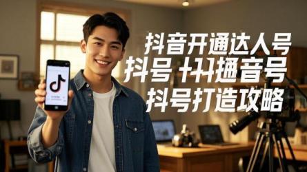 [原创]抖音怎么开达人号？如何做抖音号？