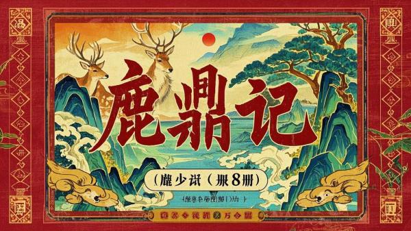 鹿鼎记八册，传奇韦小宝[原创]