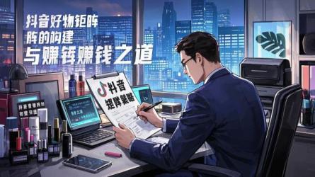 [原创]抖音好物矩阵怎么做？怎么赚钱？