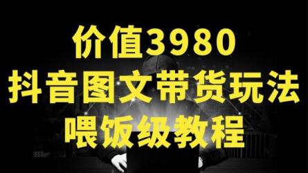 售价3980的抖音小店无货源基础课程，年入百万的秘密-课程-网盘资源分享