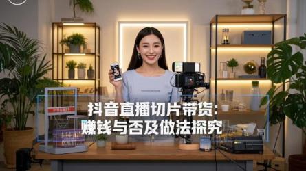 [原创]抖音直播切片带货真的赚钱吗？抖音切片带货怎么做？