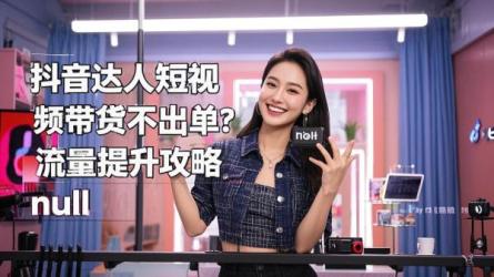 [原创]抖音达人短视频带货不出单怎么办？如何提升流量？