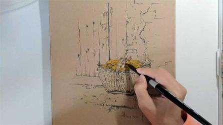 吃蟹高手日系风速写团练第4期-课程-网盘资源分享