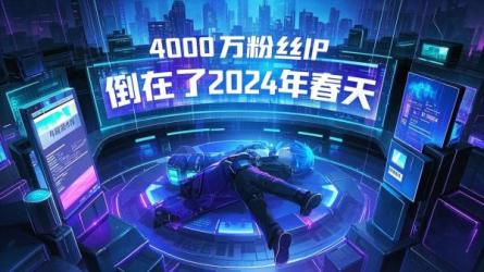 [原创]4000万粉丝IP，倒在了2024年春天