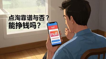 [原创]点淘靠谱吗？能挣钱吗？