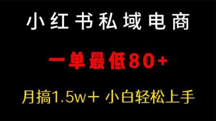 小红书电商带货实战篇月入3w-课程-网盘资源分享