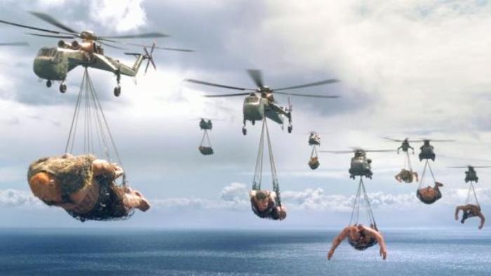 《圆梦巨人》几十米高的巨人要把人类当食物，人类不服，派出了现代化军队电影解说文案-[原创首发]-吾爱文案网