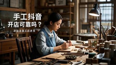 [原创]做手工怎么在抖音开店？抖音上面做手工的可靠吗？