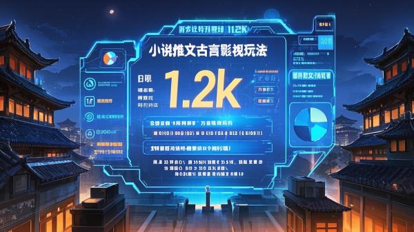[原创]小说推文最新玩法，古言影视带文玩法实操，一天收益1.2k[吾爱独家]