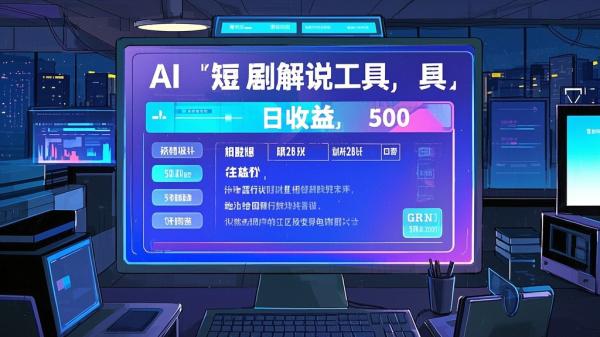 [原创]最新AI短剧解说工具，全程自动生成，原创审核无忧，工作室测试单日收益500+【揭秘】[吾爱独家]