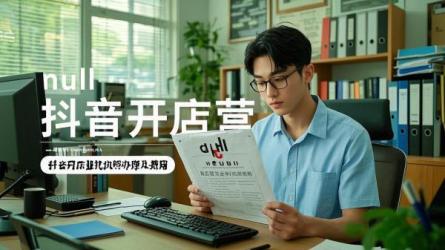 [原创]抖音开店怎么办营业执照？需要多少钱？