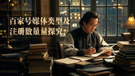 [原创]百家号属于什么类型媒体？可以注册几个？