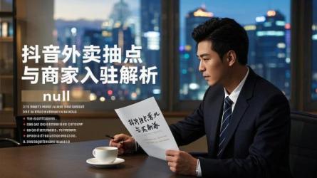 [原创]抖音外卖抽点多少？抖音外卖​怎么入驻商家？