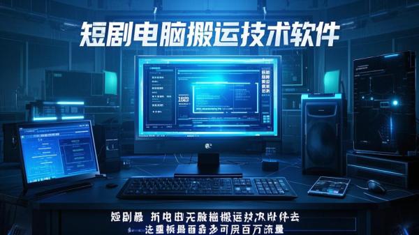 [原创]短剧最新电脑无脑搬运技术软件去重模版最多可跑百万流量[吾爱独家]