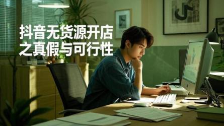 [原创]抖音可以无货源开店吗？无货源开店是真的吗？