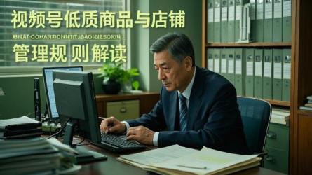 [原创]视频号低质商品&店铺管理规则