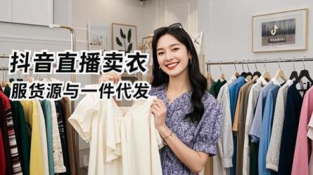 [原创]抖音直播卖衣服的从哪找货源？一件代发吗？