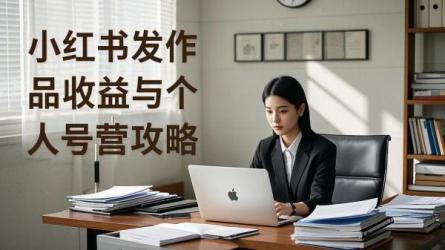 [原创]在小红书上发作品有收益吗？小红书如何运营个人号？